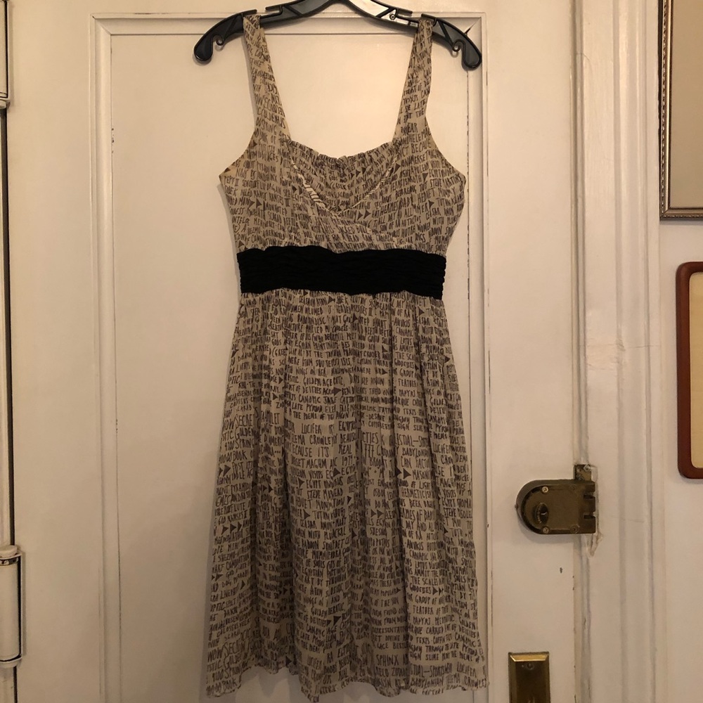 2009 S/S Vena Cava silk printed dress